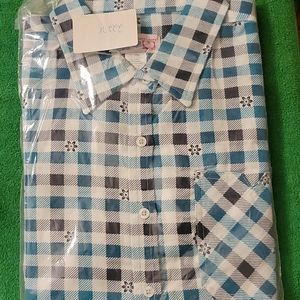 Flannel Top Check Pattern